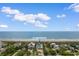 Serene view of a beautiful home with direct beach access and stunning ocean views from above at 4900 N Ocean Blvd., Myrtle Beach, SC 29577