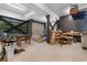 Spacious unfinished basement with ample storage and workspace, perfect for customization and hobbies at 4900 N Ocean Blvd., Myrtle Beach, SC 29577