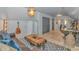 Charming living room area with nautical decor and rustic finishes at 510 Rum Gully Rd., Murrells Inlet, SC 29576