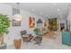 Stylish living room featuring modern furniture, unique artwork, and cozy accents at 510 Rum Gully Rd., Murrells Inlet, SC 29576