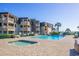 Beautiful condo complex with a refreshing pool and hot tub overlooking the ocean at 5601 N Ocean Blvd. # C-314, Myrtle Beach, SC 29577