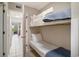 Bunk beds in a cozy room, ideal for or guests with door to the hall at 5905 South Kings Hwy. # 132B, Myrtle Beach, SC 29575