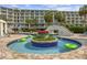Community pool area with lazy river and water features at 601 Retreat Beach Circle # 213, Pawleys Island, SC 29585