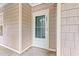 Close up of front door, featuring large, easy to read unit numbers at 6016 Dick Pond Rd. # 109, Myrtle Beach, SC 29588