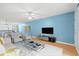 Comfortable living space with modern furnishings, fan and easy access to kitchen at 6016 Dick Pond Rd. # 109, Myrtle Beach, SC 29588