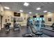 Well-equipped fitness center with modern exercise machines and plenty of room for workouts at 603 S Ocean Blvd. # 1205, North Myrtle Beach, SC 29582