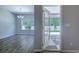 View from the dining area out to the screened porch at 617 Chiswick Dr., Conway, SC 29526