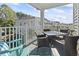 Balcony seating area with great views at 6253 Catalina Dr. # 534, North Myrtle Beach, SC 29582
