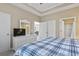 Bedroom with a dresser, television and access to the bathroom and other areas at 6253 Catalina Dr. # 534, North Myrtle Beach, SC 29582