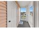 Balcony offering scenic views with extra storage space and a welcome mat at 639 Waterway Village Blvd # 14-I, Myrtle Beach, SC 29579