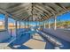 Interior shot of the lakeside gazebo, featuring a table and bench seating at 639 Waterway Village Blvd # 14-I, Myrtle Beach, SC 29579