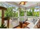 Covered back porch perfect for relaxing and entertaining at 639 Waterway Village Blvd # 14-I, Myrtle Beach, SC 29579