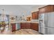 Spacious kitchen with stainless steel appliances, and wood floors at 716 Weston Dr., Conway, SC 29526