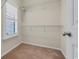 A walk-in closet featuring wire shelving and window bringing in natural light at 716 Weston Dr., Conway, SC 29526