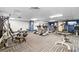 Well-equipped fitness center featuring cardio machines, weightlifting equipment, and mirrored walls at 7200 N Ocean Blvd. # 553, Myrtle Beach, SC 29572