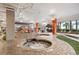Relax in the indoor hot tubs adjacent to the lazy river, bar and pool area at 7200 N Ocean Blvd. # 553, Myrtle Beach, SC 29572