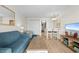 Comfortable living room with balcony access and an open layout for easy entertaining at 7200 N Ocean Blvd. # 553, Myrtle Beach, SC 29572