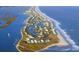 Aerial view of beach homes located along the water at 9724 Indigo Creek Blvd., Murrells Inlet, SC 29576