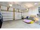Spacious garage with overhead lighting and ample room for parking and storage at 981 Mourning Dove Dr., Myrtle Beach, SC 29577