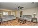 Inviting living room features cozy sofas, hardwood floors, and neutral-toned walls at 109 Butkus Dr. # 2-1, Myrtle Beach, SC 29588