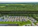 An aerial view of the neighborhood showing the property nestled among beautiful natural surroundings at 1227 Cypress Shadow Ct., Murrells Inlet, SC 29576