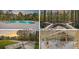 Images showing the community's pool, boardwalk, recreation lawn, and picnic pavilion at 1227 Cypress Shadow Ct., Murrells Inlet, SC 29576