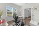 Bright office space features hardwood floors, natural light, and functional layout at 1331 Winding Creek Way, Myrtle Beach, SC 29588