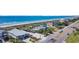 Aerial view of neighborhood and home close to the beach at 1705 N Ocean Blvd. N, North Myrtle Beach, SC 29582