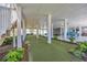 Home boasts recreation area with putt putt course for entertainment and outdoor enjoyment at 1705 N Ocean Blvd. N, North Myrtle Beach, SC 29582