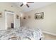 Spacious main bedroom featuring neutral paint and art decor at 177 Baylee Circle, Galivants Ferry, SC 29544