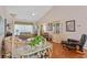 Comfortable living room with large windows, vaulted ceilings, and well-appointed decor at 1776 Starbridge Dr., Surfside Beach, SC 29575