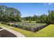 The fenced community garden boasts a variety of plants, pathways, and an open, natural setting at 196 Cypress Tree Loop, Longs, SC 29568