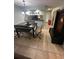 Dining room with small dining table and hallway view at 201 Hillside Dr. N # 111, North Myrtle Beach, SC 29582