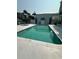 Large community pool with a shallow end of 5 1/2 feet offers a great place to swim and relax at 201 Hillside Dr. N # 111, North Myrtle Beach, SC 29582