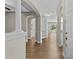 Bright condo foyer with gorgeous wood floors and classic architectural arches at 2241 Waterview Dr. # 514, North Myrtle Beach, SC 29582