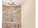 Cozy foyer features stone veneer accent wall at 2715 Ships Wheel Dr., North Myrtle Beach, SC 29582