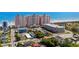 Condo community complex near the beach with parking garage and residential houses at 2801 S Ocean Blvd. # 835, North Myrtle Beach, SC 29582
