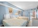 Inviting bedroom with two queen beds and decor at 2801 S Ocean Blvd. # 835, North Myrtle Beach, SC 29582
