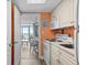 Bright kitchen leading to dining area with ocean views, features modern appliances at 2801 S Ocean Blvd. # 835, North Myrtle Beach, SC 29582