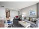 Well decorated living room space with easy access to dining and other areas of the property at 300 N Ocean Blvd. # 723, North Myrtle Beach, SC 29582