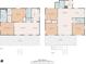 Detailed floor plan showcasing the layout of the home including measurements at 3202 Inland St., North Myrtle Beach, SC 29582