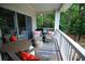 Comfortable balcony with outdoor seating, perfect for enjoying the scenery at 390 Lands End Blvd. # 4-201, Myrtle Beach, SC 29572