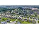Aerial view of a well-maintained two-story home in a residential neighborhood with green lawns at 4115 Alvina Way, Myrtle Beach, SC 29579