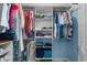 Organized walk-in closet featuring ample shelving, hanging rods, and storage for clothing and accessories at 4314 Turtle Ln., Little River, SC 29566