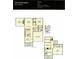 Detailed floorplan of a two-story home showcasing the layout of rooms and square footage at 5034 Selene Ct., Myrtle Beach, SC 29588