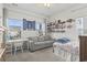 Bedroom with desk, sofa, and sports decor at 519 Royal Jay Ln., Longs, SC 29568