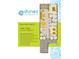 Floor plan of Unit B featuring 2 beds, 2 baths, and 1,112 sq ft, with premium kitchen and bath finishes at 5200 N Kings Hwy. # 2-E, Myrtle Beach, SC 29577