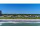 Breathtaking aerial view of the beach and the resort at 5601 N Ocean Blvd. # A-307, Myrtle Beach, SC 29577