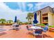 Outdoor deck area with seating, perfect for enjoying ocean views at 5601 N Ocean Blvd. # A-307, Myrtle Beach, SC 29577