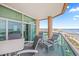 Enjoy the coastal breezes and stunning views from the balcony of this beachfront property at 5700 N Ocean Blvd. # Ph12, North Myrtle Beach, SC 29582
